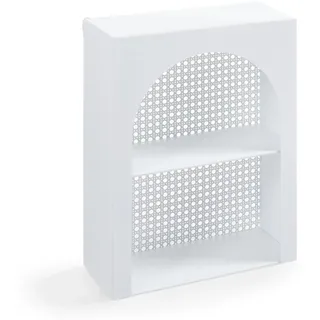 [en.casa] Wandregal 30 x 40 x 13 cm Weiß