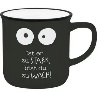 Espressobecher aus der Serie STARK von Sheepworld mit Motivdruck, 6,5 cm Höhe