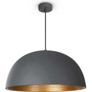Paco Home Sawyer 1-flg. Ø 40,5 cm rund / Gold/Schwarz