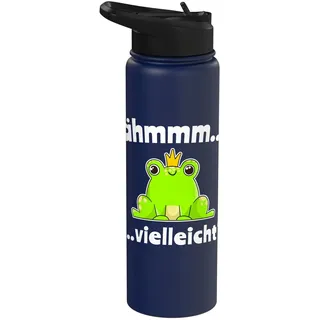 Lustige Frösche Froschmotiv Froschprinz Laubfrosch Frosch Stainless Steel Insulated Water Bottle