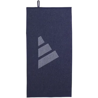 adidas Unisex Performance Pack Towel Towel, Dark Blue/White, One Size