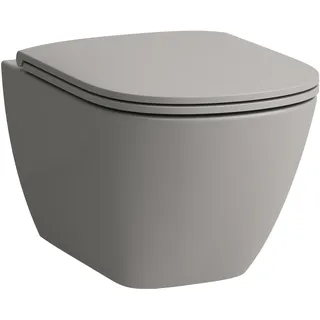 Laufen Lua Wand-WC mit WC-Sitz Grau