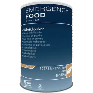 Katadyn Trek’n Eat Vollmilchpulver-EL – Instant Milchpulver mit 15 Jahren Haltbarkeit | Ergibt bis zu 5 L Milch | Outdoor, Notvorrat & Krisenvorsorge | Ohne Zusatzstoffe