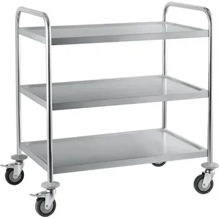 Craven Edelstahl Servierwagen 3 Etagen