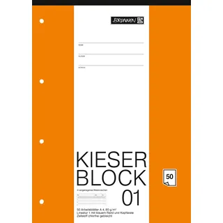 Brunnen Kieserblock A4 Lineatur 1 50 Blatt