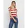VMWIDE STRIPE Rot/Weiß XL