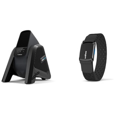 Wahoo Fitness KICKR Headwind Bluetooth-Ventilator, Black & TICKR Fit Heart Rate Monitor, Black, One Size