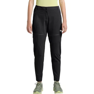 Jack Wolfskin Hikeout Zip Off Hose Schwarz 40