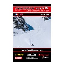 Freeride Map Les Deux Alpes - Ski - One Size