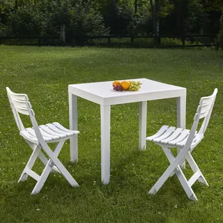 Dmora Ortisei Set 3-tlg. Weiß