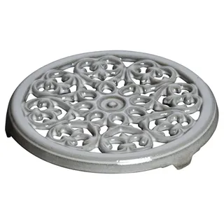 Staub Topfuntersetzer Lilie 23 cm, Gusseisen,