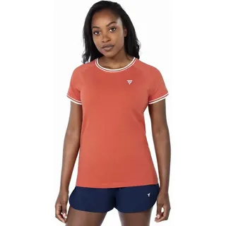 Tecnifibre Team Stretch Kurzarm-t-shirt - Terracotta - XS