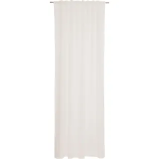 Vorhang "Soho", weiß, B:130cm H:250cm, Polyester, SCHÖNER WOHNEN-KOLLEKTION, Gardinen, Vorhang, HxB: 250x130