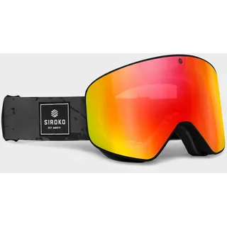 Siroko - Snowboard- und Skibrillen OTG Gx Whistler Leuchtendes Orange/Schwarz