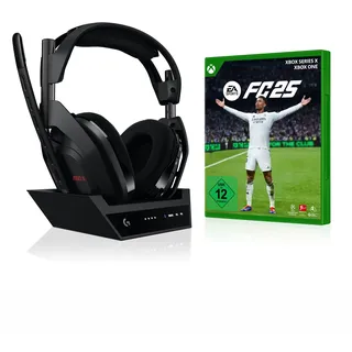 Logitech G Astro A50 X LIGHTSPEED (Kabellos), Gaming Headset, Schwarz