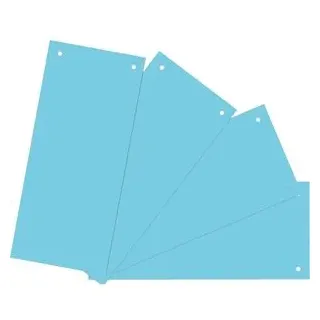 Wekre Trennstreifen blau, 190 g/qm Karton, 100 St.