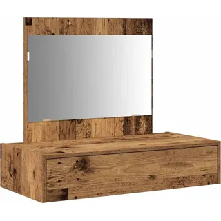 vidaXL Schminktisch mit Schubladen Braun 83 x 40 x 70 cm Holzwerkstoff - Braun