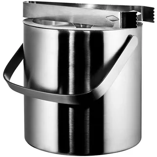Butlers Eiseimer On Ice , Silberfarben , Metall , 16 cm , Barzubehör & Weinzubehör, Barzubehör