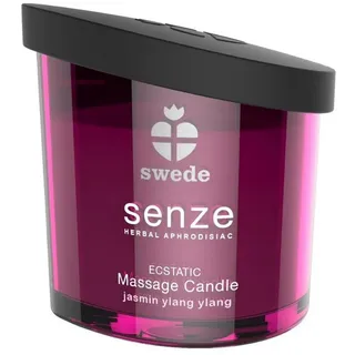 Swede - Senze Massage Kerze Euphoria Wachs 150 ml beige