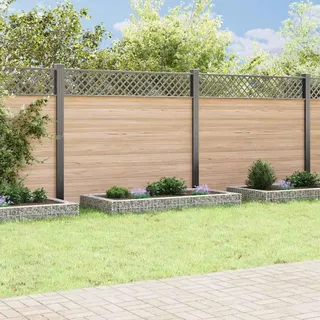 vidaXL Gabionen-Hochbeet Verzinkter Stahl 200x100x20 cm - Silber