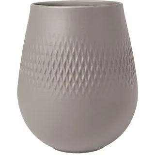 Villeroy & Boch Manufacture Collier taupe »Vase Carré klein