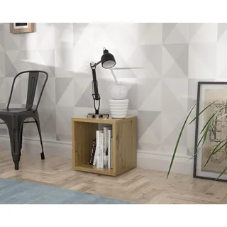 Forte Regalwürfel Aktenregal 38,2 x 38,3 x 32,9 cm Braun