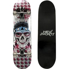 Bild New Sports Skateboard Skeleton Länge 78,7 cm, ABEC 7