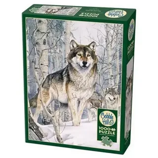 Cobble Hill Wolf im Winterwald 1000 Teile