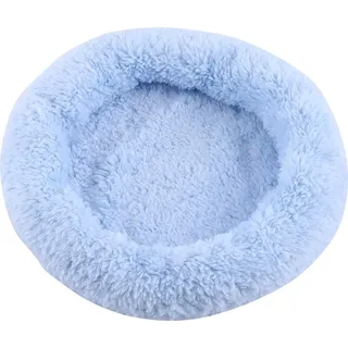 Weiches Fleece-Hamsterbett, Igel, Eichhörnchen, kleines Tier, warmes Kuschelkissen, Hausunterlage (blau, S)