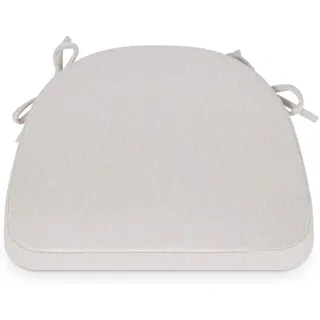 TANYOO Stuhlkissen Rutschfestes Waschbares Sitzkissen Stuhl Stuhlauflagen mit Bändern für Indoor Küchen Garden Holzstühle 14.5 x 15.5 inches (1, Beige)