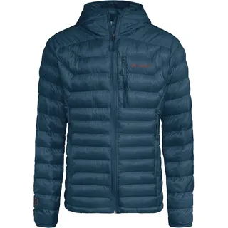 VAUDE Herren Isolationsjacke Batura Hooded Insulation Jacket, sehr leicht, sehr warm, atmungsaktiv, baltic sea, S
