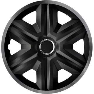 NRM Fast LUX Graphite 14 Zoll 4 Stück Schwarz/Grau