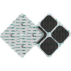 PHYTOP Tens Geraet Elektroden 24 Stk. Selbstklebende Eletroden für Sanitas & Beurer Tens Maschinen, Tens Pads mit 3.5mm Druckknopfverbindung