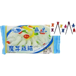 FISH WELL - Shirataki Nudeln Knoten, (1 X 380 GR)