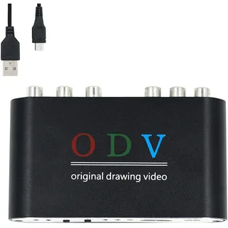 Mcbazel ODV-Composite RCA/S-Video/YPbPr zu HDMI-Konverter