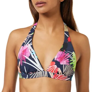 Firefly Mia Tankini-Oberteil Navy Dark/Flower 36