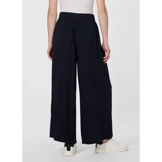 Schlupfhose RAGWEAR "LOGGAN", Damen, Gr. XS (34), N-Gr, blau (navy), Web, Obermaterial: 100% Viskose, unifarben, knöchellang, Hosen Schlupfhose, reine Viskose und weites Bein für angenehmes Tragegefühl