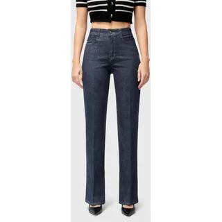 MAC Jeans Laura in Rinse-Waschung mit Flared Fit-D44 / L32