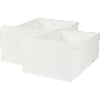 Möbilia Hochbett Lizzi 90 x 200 cm MDF lackiert weiß
