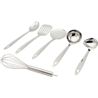 Krüger Kochbesteck-Set Edelstahl 6tlg. Silber