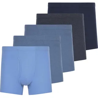 Retro Pants JAN VANDERSTORM "5er Pack Retropants GARDAR", Herren, Gr. XL, blau, Obermaterial: 100% Baumwolle CO., Unterhosen Retro Pants