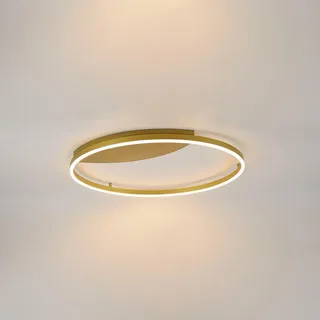 s.luce Ring 1-flg. Ø 80 cm rund gold