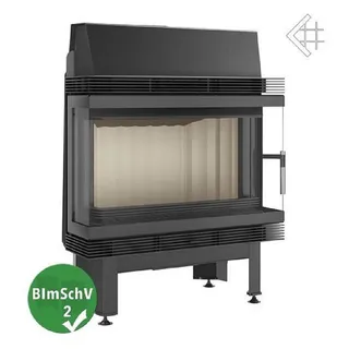 Kratki Blanka Kamineinsatz Stahl Schwarz
