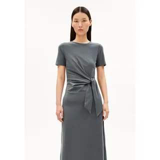 JELTAA JERSEY-KLEID |  Bio-Baumwoll Mix - grau (M)