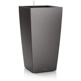 LECHUZA Cubico 40 Komplettset 40 x 40 x 75 cm anthrazit metallic