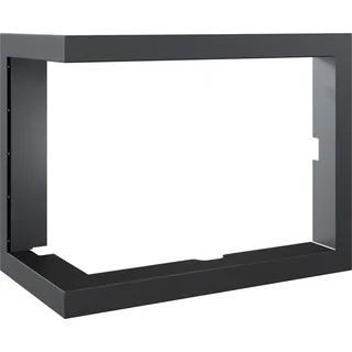 Kratki Kamineinsatz Stahlrahmen 90° für Lucy 12 schwarz