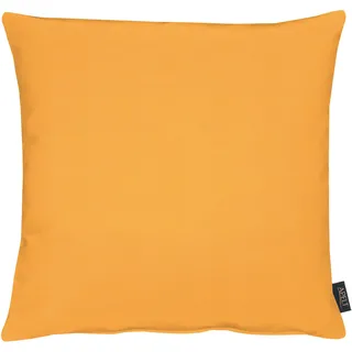 APELT Kissenhülle »4362 Rips Uni« Wasser- und Schmutzabweisend, orange