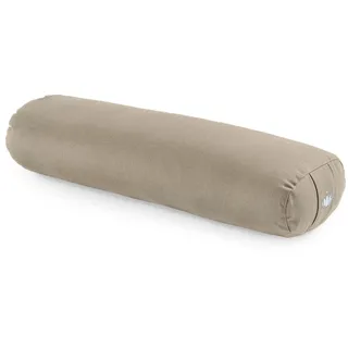 Lotuscrafts Bolster Yoga Nackenrolle für Yin Yoga, 100% Kapok Füllung, Bezug aus Baumwolle waschbar, Kissen für Restorative Übungen