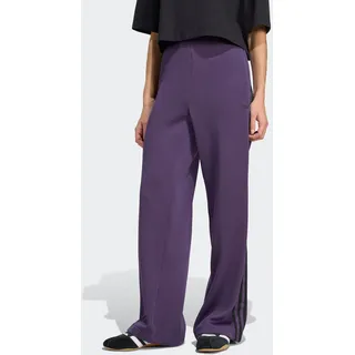 adidas Sporthose ADIDAS ORIGINALS "FIREBIRD TP", Damen, Gr. M, N-Gr, aurora plum, weiß, Obermaterial: 100% Polyester, Hosen Sporthose