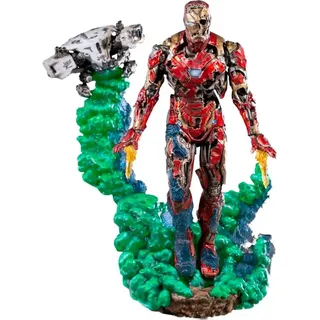 Marvel Spider Far From Home BDS Art Scale Deluxe 1/10 Iron Man Illusion 21 cm, Mehrfarbig